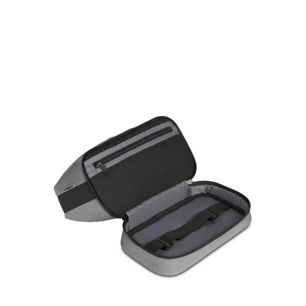 Deluxe Travel Dopp Kit - Gray: Toiletry Organizer with Mesh Pocket - Image 3