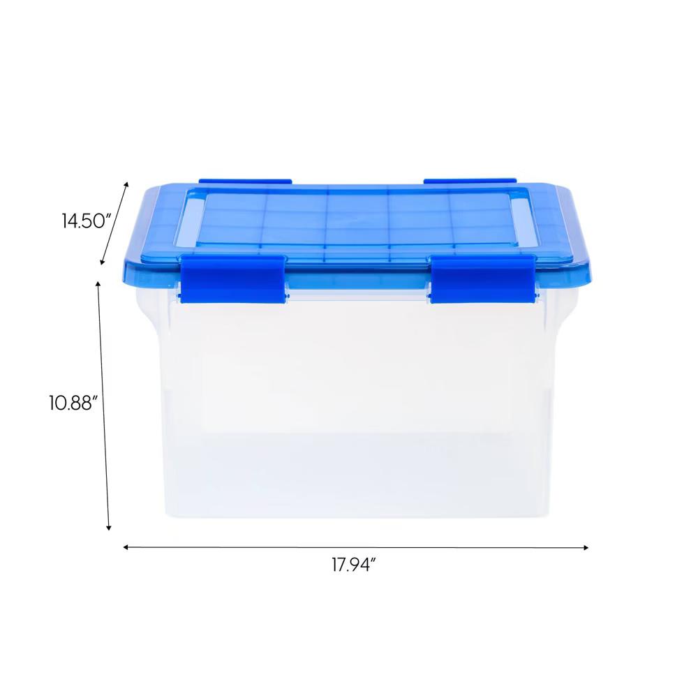 32qt WeatherPro Letter and Legal File Box - Image 11