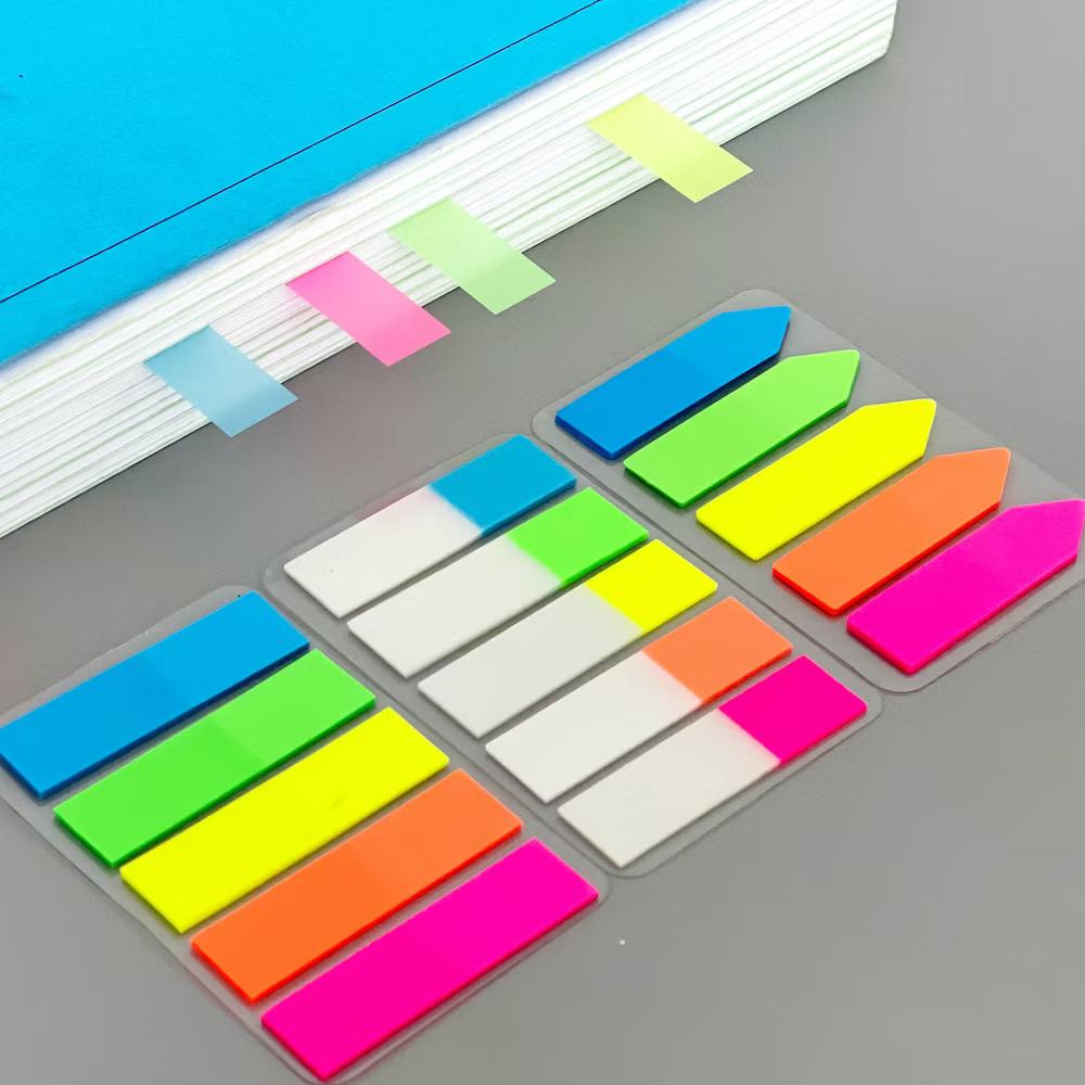 500pcs Transparent Sticky Notes Set, Memo Note Pads, Book Tabs, Page Markers, Sticky Notes, School and Office Supplies - Image 8