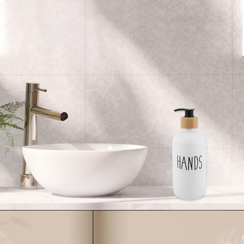 Elegant Contains the Letters DISHES Soap Pump Dispenser for Bathroom 16.9oz 1 Pc - Image 33