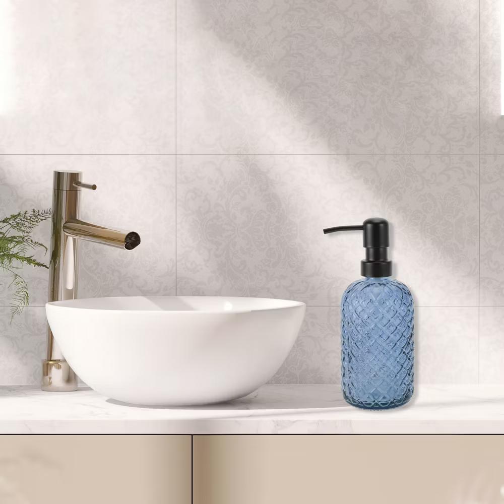 Simple Cylindrical Soap Pump Dispenser 400ml 1 Pc - Image 2