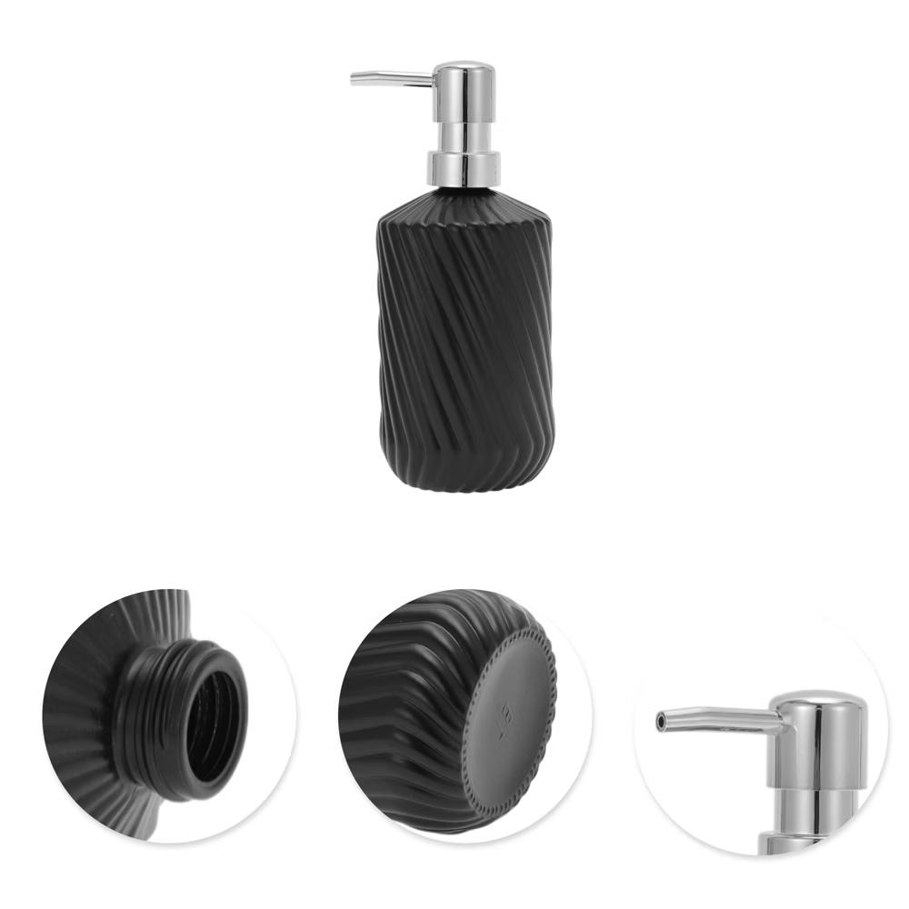 Durable Cylinder Twill Lines Soap Dispenser 1 Pc - Image 14
