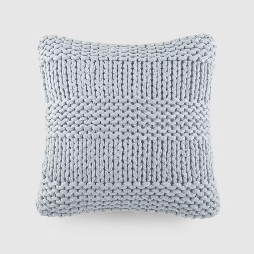 Cozy Chunky Knit Throw Pillow Cover And Pillow Insert - Image 36