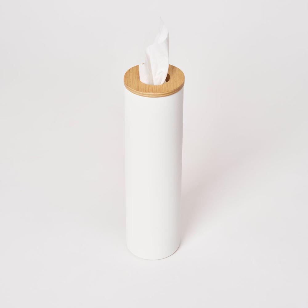 Home Round Tissue Case - Steel Wood - Image 17