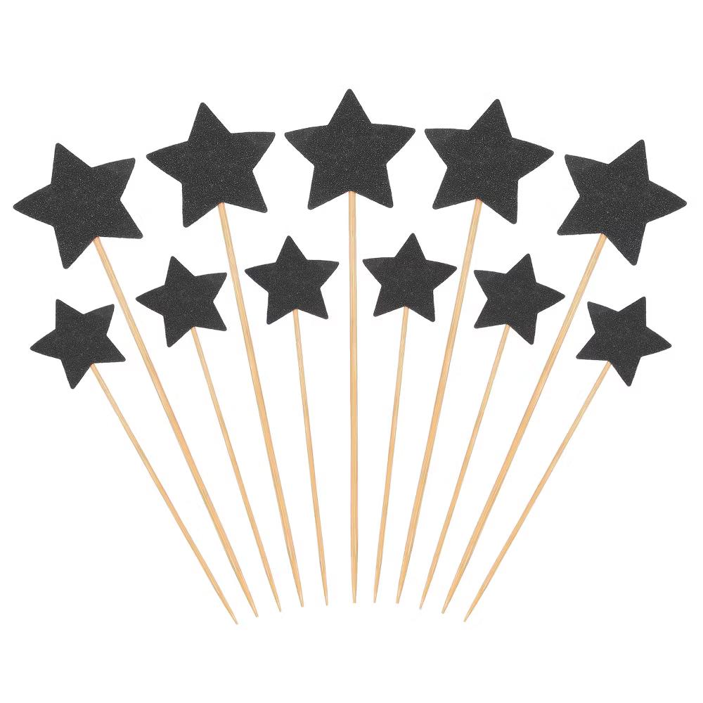 Birthday Party Supplies Little Star Cupcake Toppers 50 Pcs - Image 7