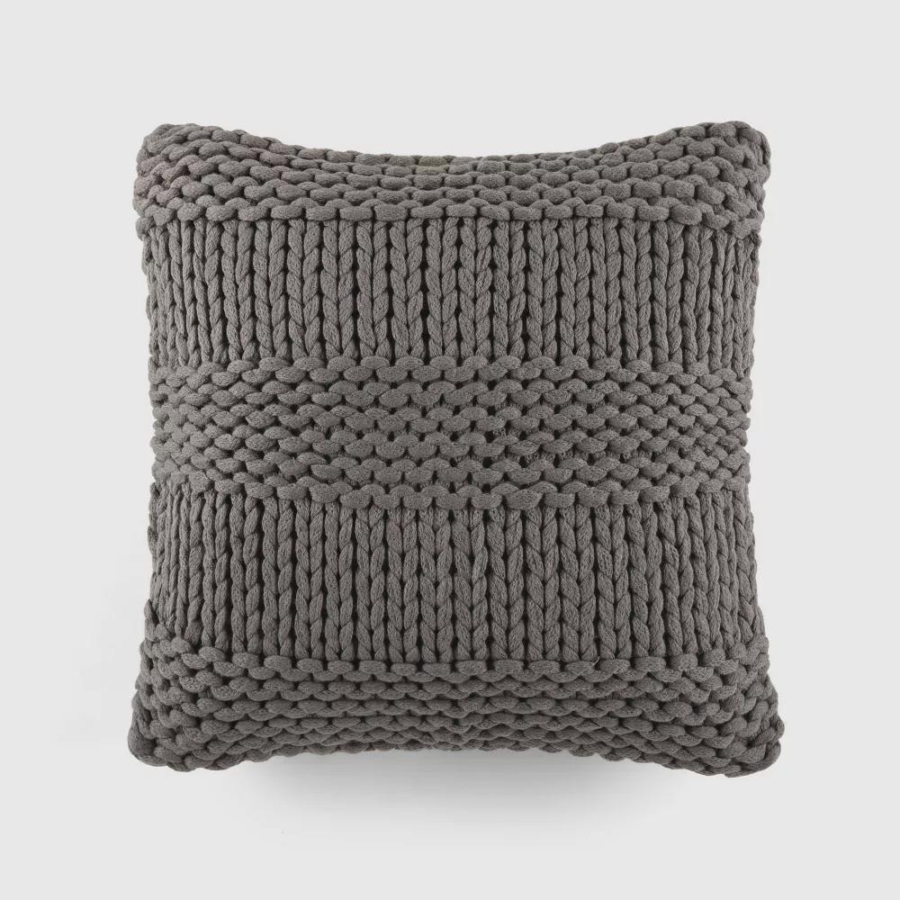 Cozy Chunky Knit Throw Pillow Cover And Pillow Insert - Image 20