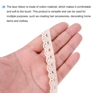 Cotton Elastic Stretch Lace Decorative Ribbon