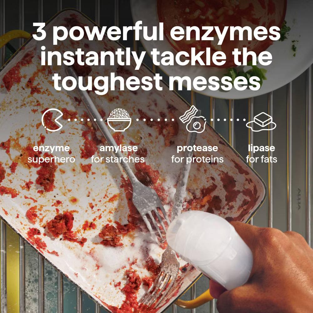 Method Super Shine Foaming Dish Spray Powered By Enzymes Coastal Citrus - Image 8
