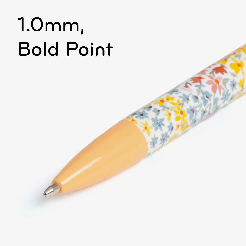 6pk Ballpoint Pens Black Ink Laguna Bountiful Bouquet - Image 7