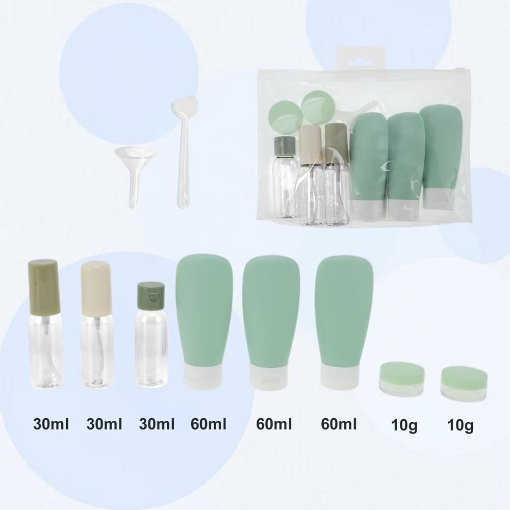 Portable Travel Container Set 8 Pcs