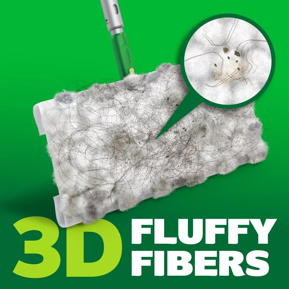 Swiffer Unscented Sweeper Hair Magnet Deluxe Starter Kit Floor Cleaners - 9pc - Image 6