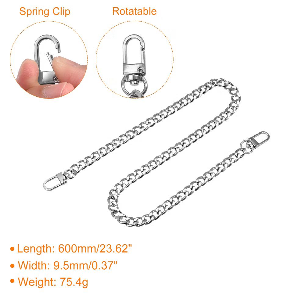Shoulder Bag Handbag DIY Accessories Iron Flat Purse Chain Strap - Image 16