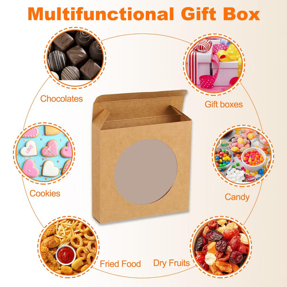 Bakery Candy Jewelry Soap Display Kraft Mini Gift Boxes 32 Pcs - Image 50