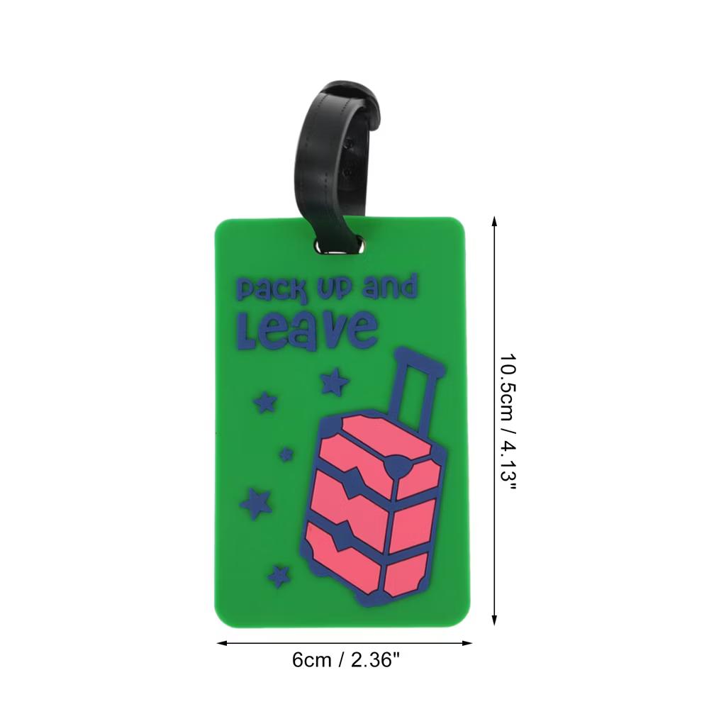 Trolley Case Pattern Luggage Tag 1 Pc - Image 5