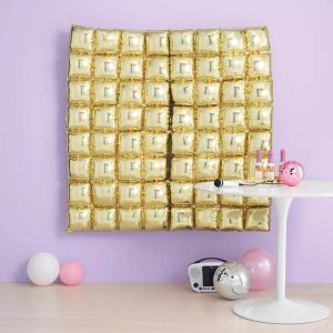 2ct Foil Balloon Wall Backdrop