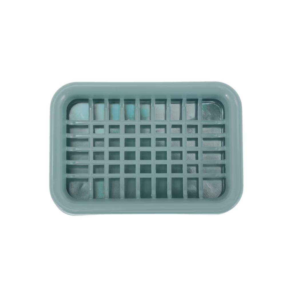 Double Layer Grid Soap Dish 1 Pc - Image 6
