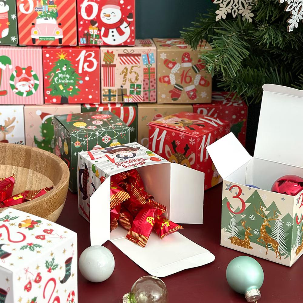 Christmas Advent Calendar Countdown Gift Boxes - Image 6