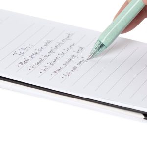 U-Eco 6pk Ballpoint Pens Core Speckle 0.7mm Black Ink