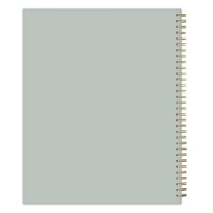 The Everygirl 8.5"x11" 2026-2027 Weekly/Monthly Planner Solid Soft Sage Safety Wirebound