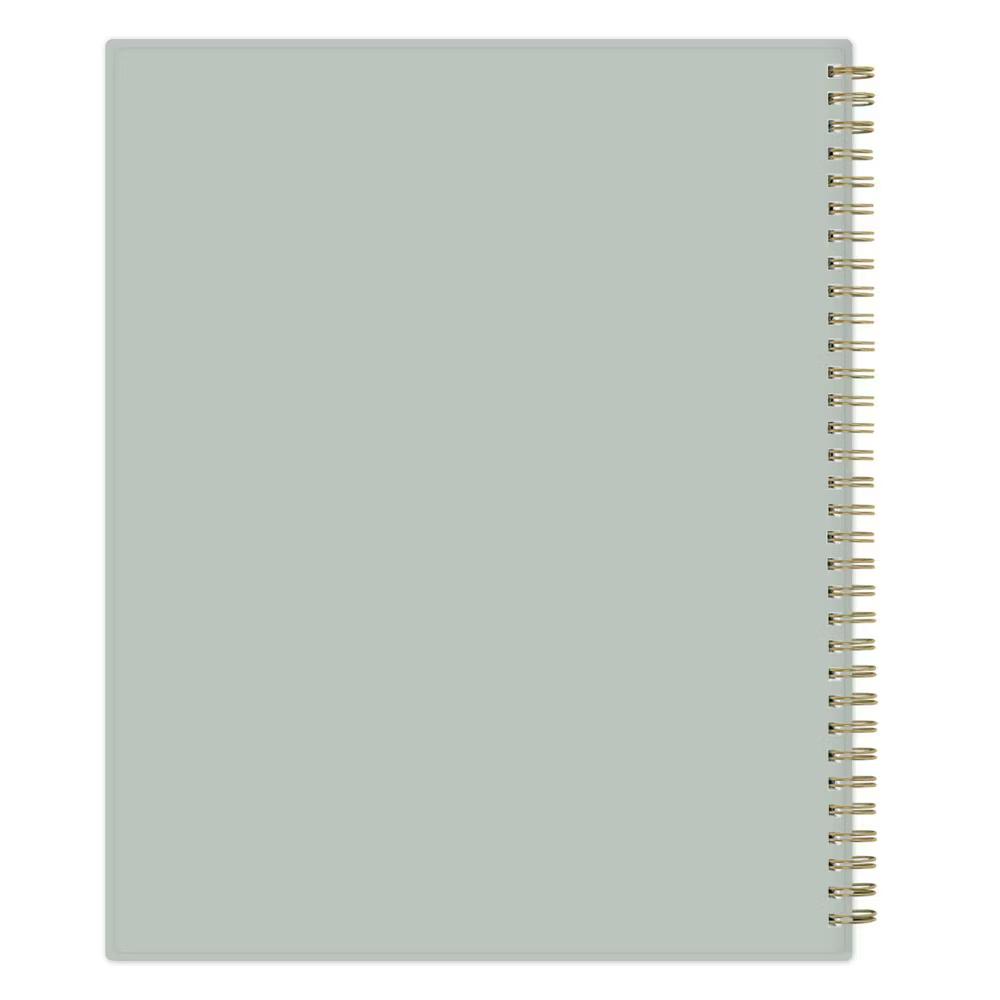The Everygirl 8.5"x11" 2026-2027 Weekly/Monthly Planner Solid Soft Sage Safety Wirebound