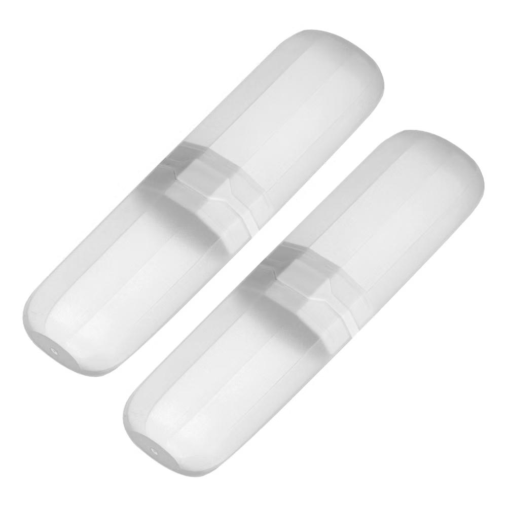 Travel and Outdoor Plastic Portable Simple Storage Toothbrush Containers 8 2.2 1.2 Inch 2 Pcs - Image 5