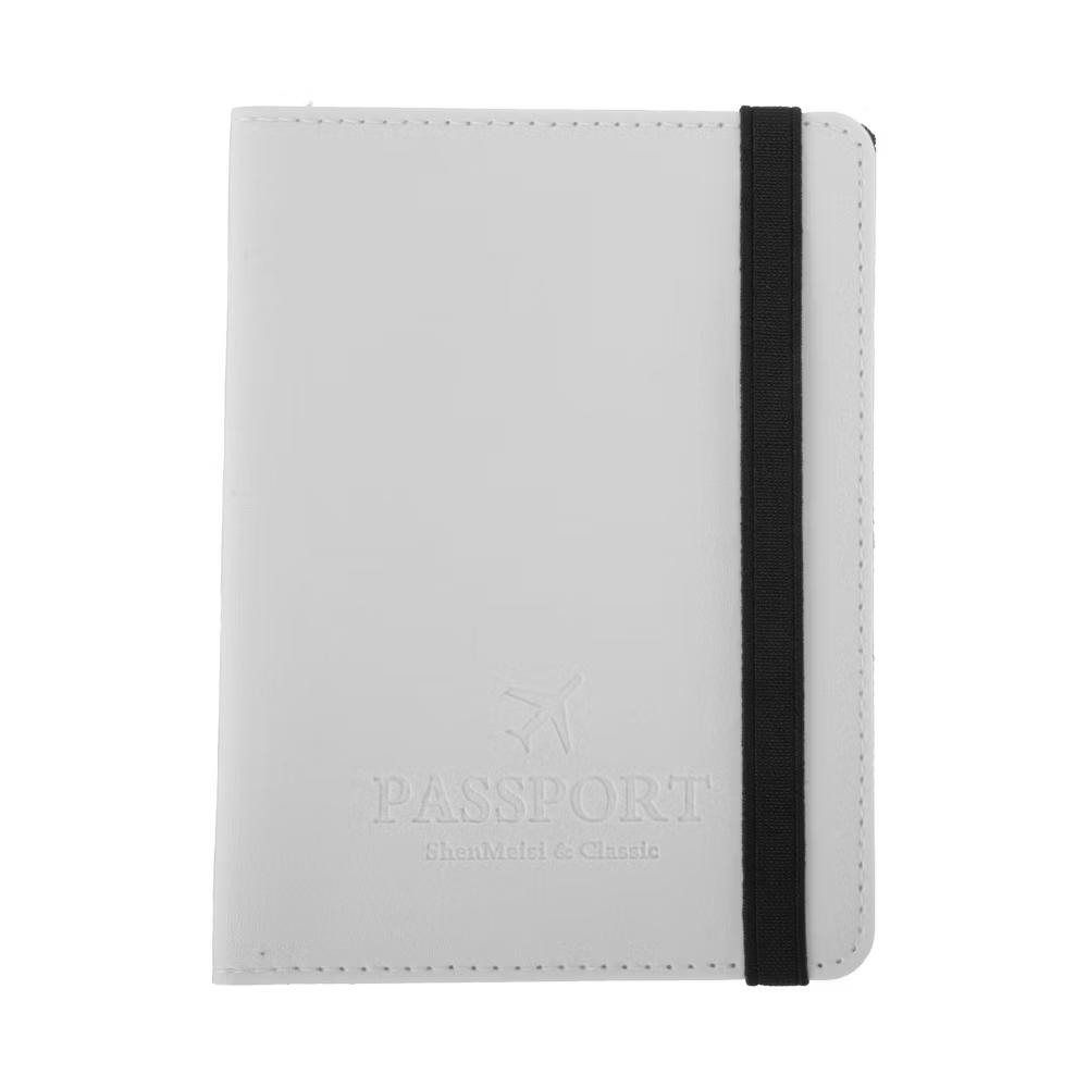 Simple Elastic Strap Passport Holder 1 Pc - Image 46