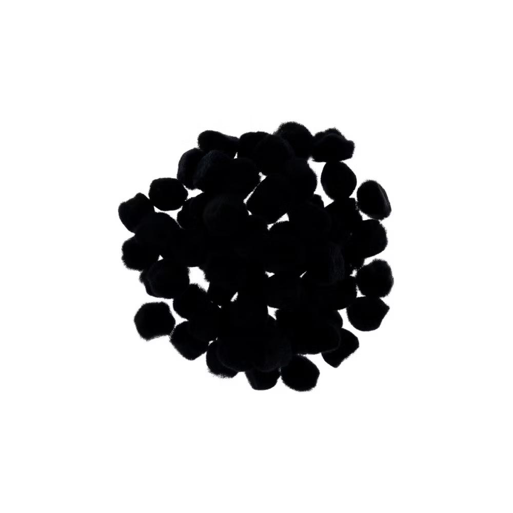 65ct 0.5in Mini Pom Poms for DIY Arts and Crafts, Tiny Acrylic Poms Craft Embellishments - Image 10
