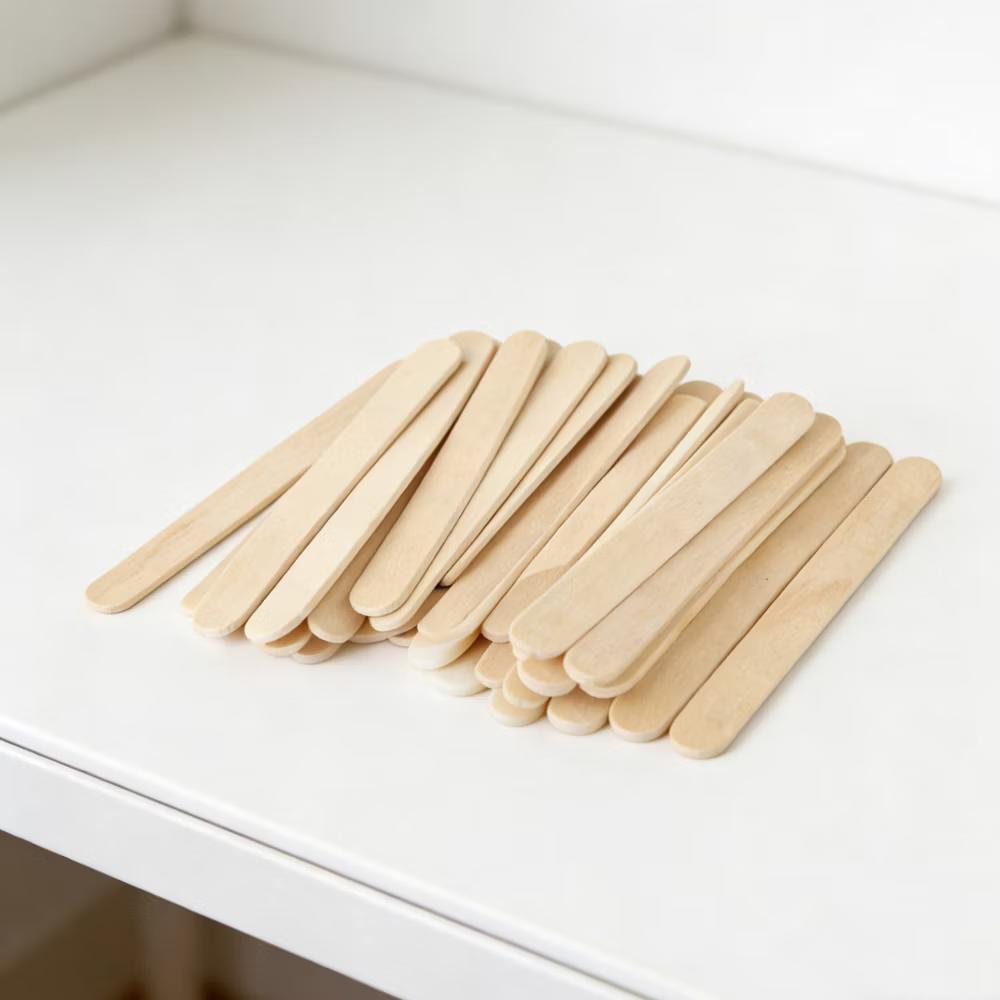 Easy Playhouse: Craft Sticks - 1000pcs - 4.5" Natural Wood Popsicle Strips - Image 5
