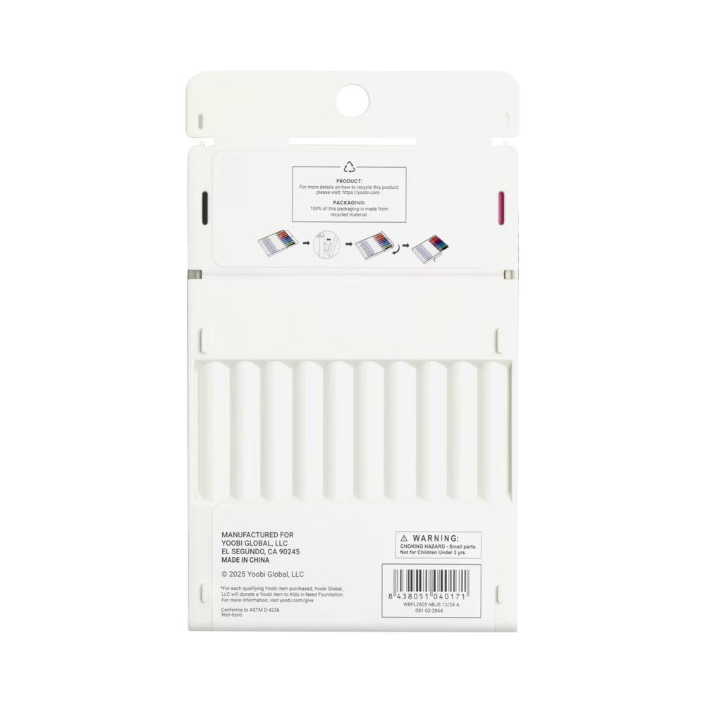 Evolve 10pk Fineliner Pen Brights See-Through, Teacher Supplies