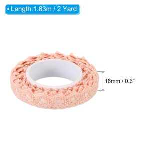 Cotton Self-Adhesive Lace Ribbon for DIY Craft Scrapbooking