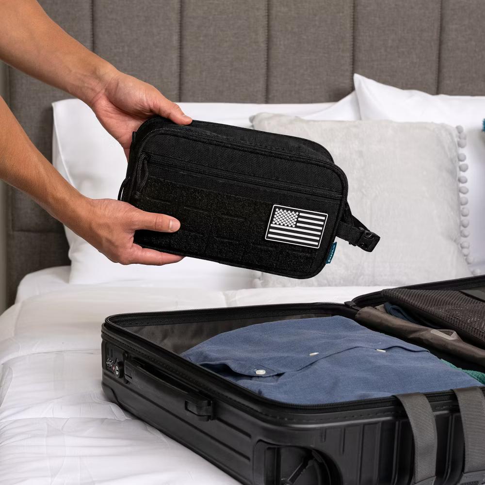 Tactical Toiletry Bag for Men, Hygiene Travel Bag, Military Dopp Kit, Water Resistant Molle Pouch, Shaving Grooming Organizer Case - Image 44