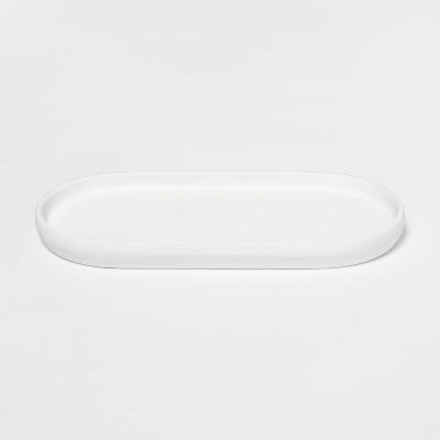 Modern Soft Touch Tray White - Image 2