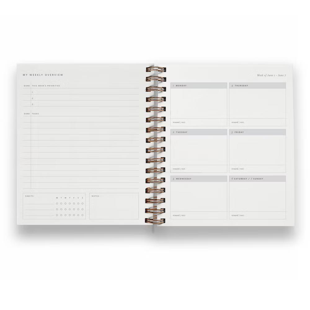Ramona & Ruth 7"x8.5" 2026-27 Weekly/Monthly Planner Hydrangeas - Image 5
