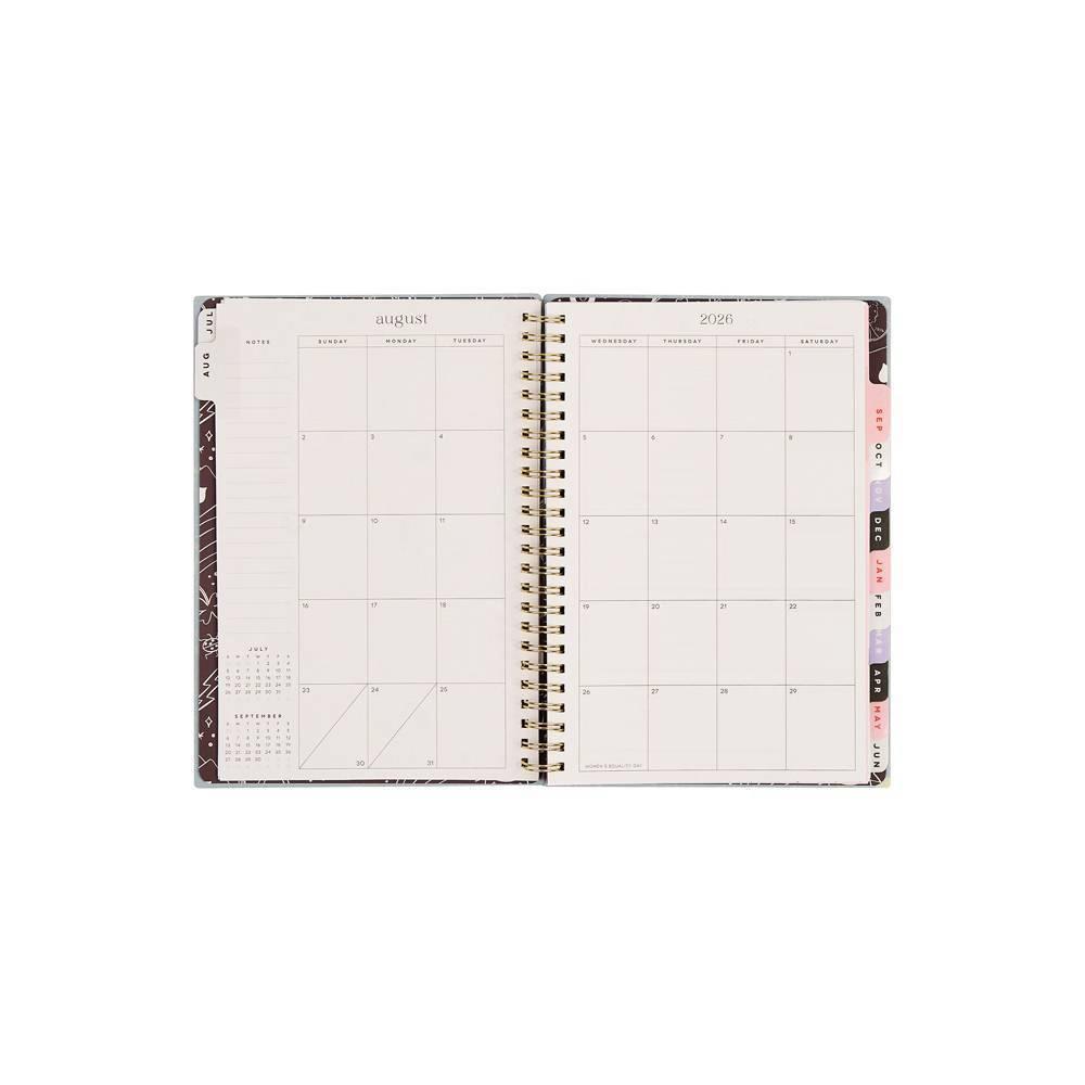 Happy Brands 6.3"x8.5" 2026-2027 Organized Lucky Day Small 12 Months Twin Loop Dated Student Planner - Image 12