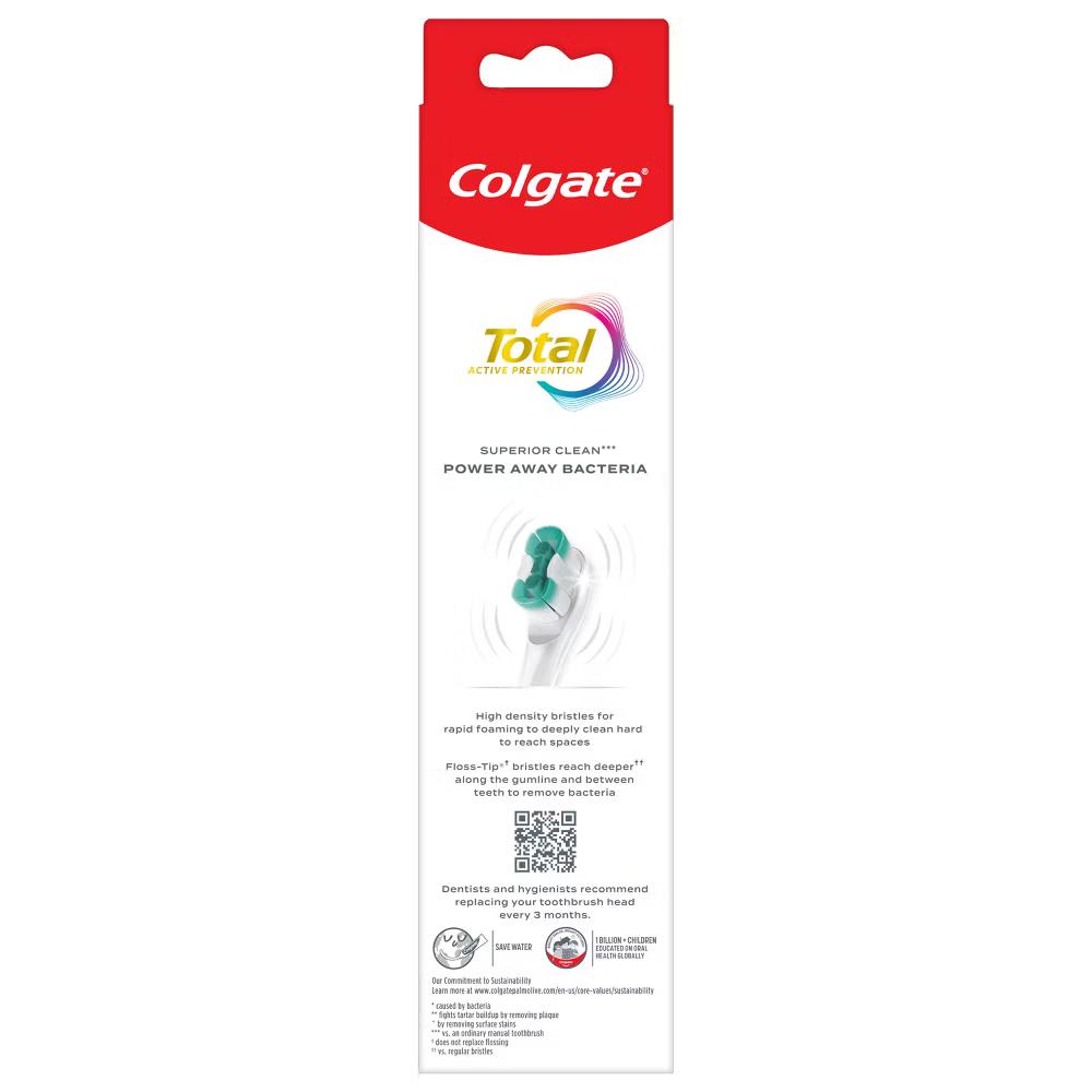 Total Active Prevention Battery Powered Electric Toothbrush - Soft - White - Image 7