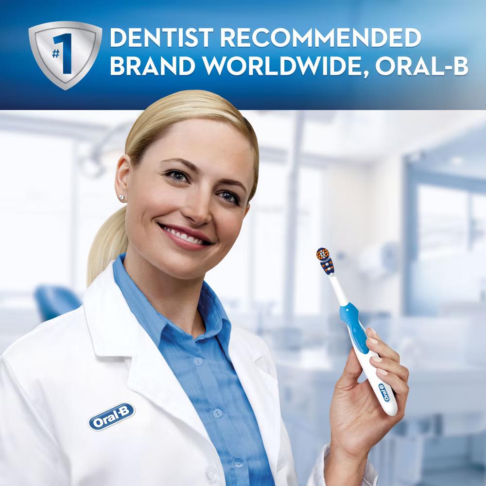 3D White Battery Power Toothbrush Replacement Heads - 2ct - Image 8