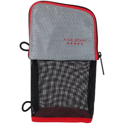 Mead Five Star Stand and Store Pencil Pouch (Colors May Vary): Zipper Closure, Multicolored, Polyester & Fabric, 8"x4.5" - Image 7
