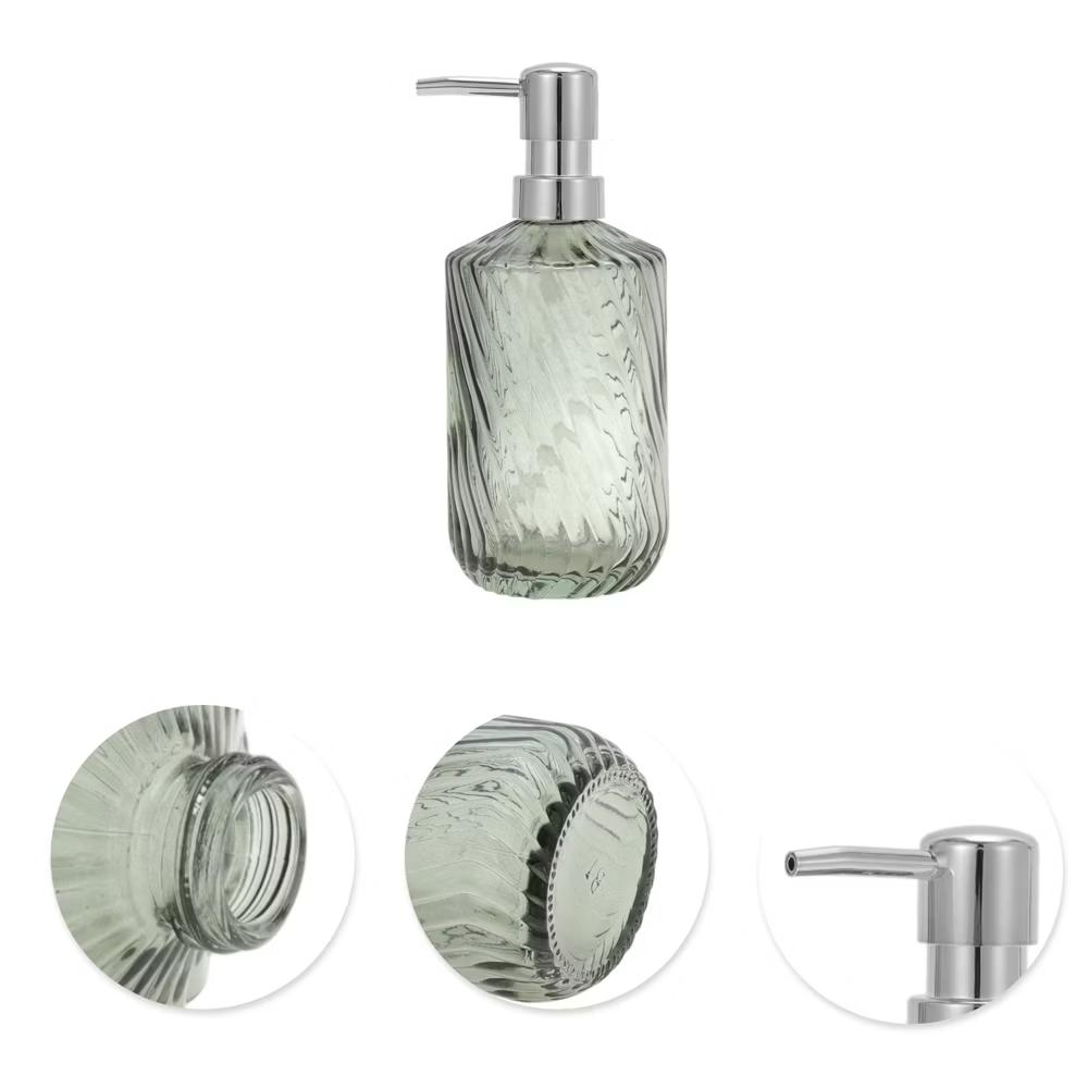 Durable Cylinder Twill Lines Soap Dispenser 1 Pc - Image 33