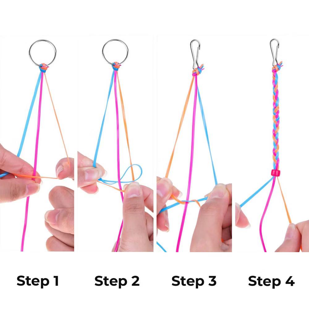 Darice Lanyard String Kit - 15 Pack Plastic Gimp String. - Image 2