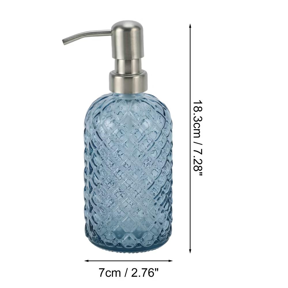 Simple Cylindrical Soap Pump Dispenser 400ml 1 Pc - Image 10