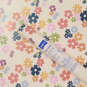 96"x30" Floral Gift Wrapping Paper Colorful