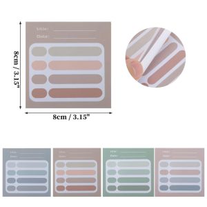 50 Sheets Self Adhesive Cute Sticky Notes for Office Home 1 Pc