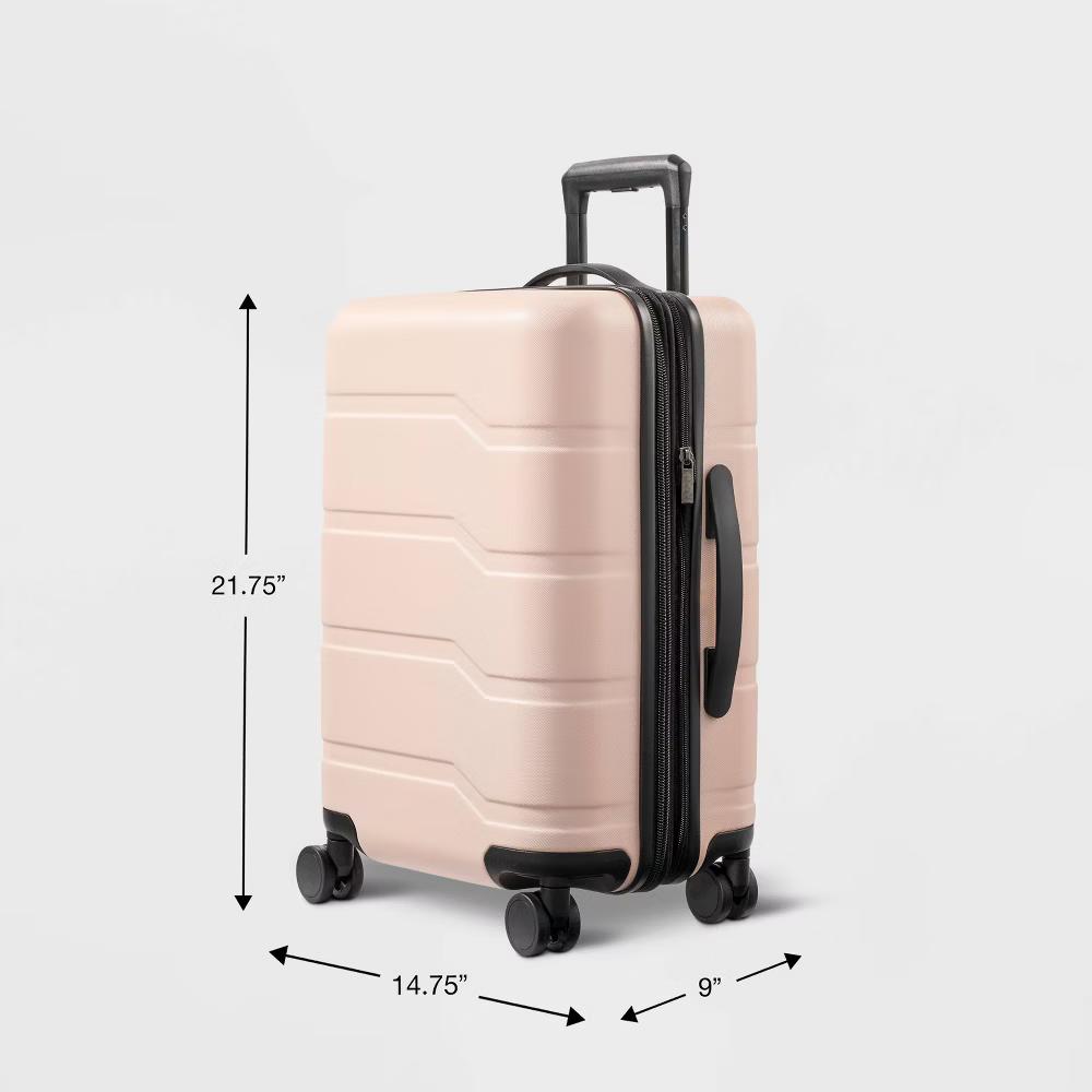 Hardside Carry On Spinner Wheels Suitcase - Image 15