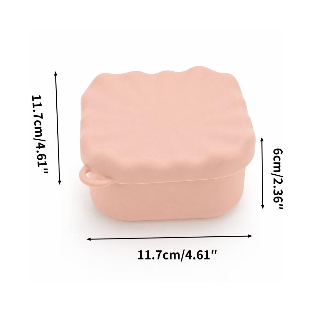 Square Soap Dish With Lid 1 Pc - Image 20