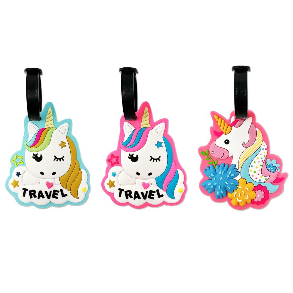 Silicone Animal Luggage Tag with ID Card (Set of 3) - Image 19