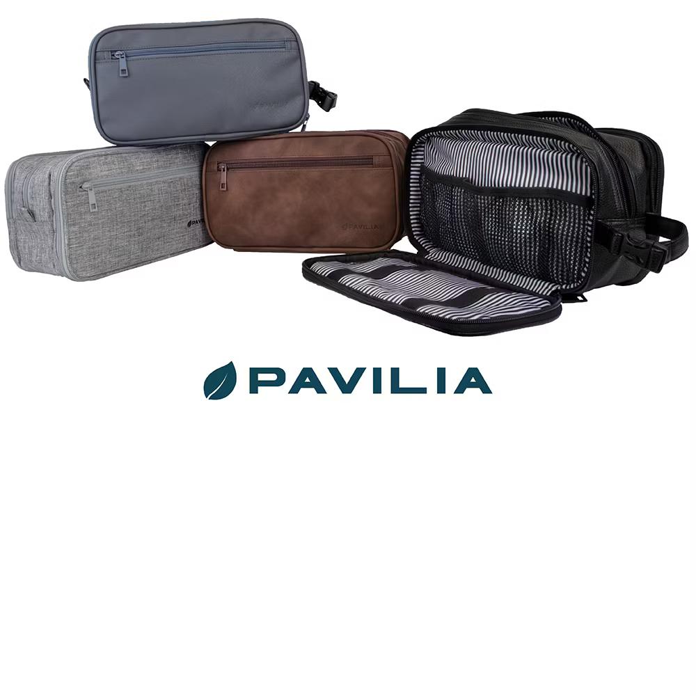 Toiletry Bag for Men, Travel Pouch Essentials Shaving Dopp Kit, Water Resistant Organizer Case Accessories - Image 32