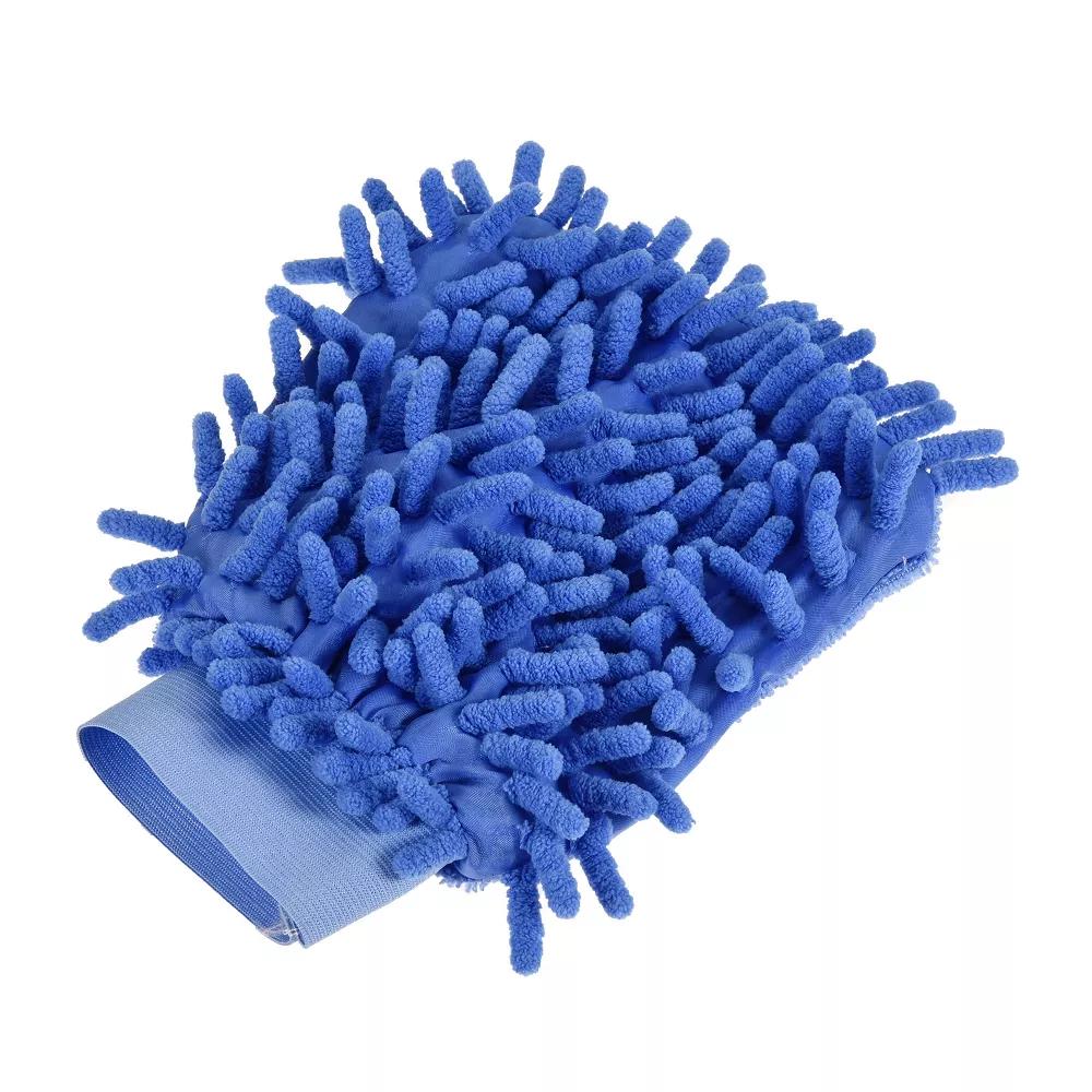 Home Kitchen Microfiber Chenille Reusable Scratch-Free Cleaning Gloves