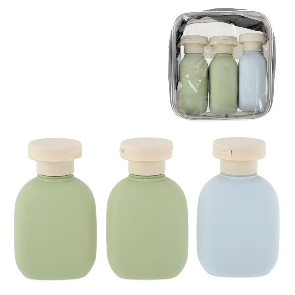 Refillable Flip Cap Travel Container Set 100ml 3Pcs - Image 3