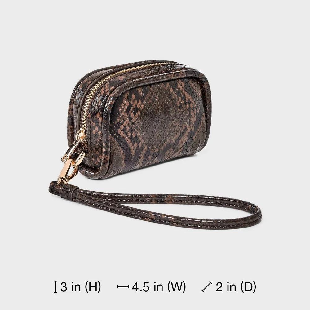 Zipper Wallet Wristlet - Image 11