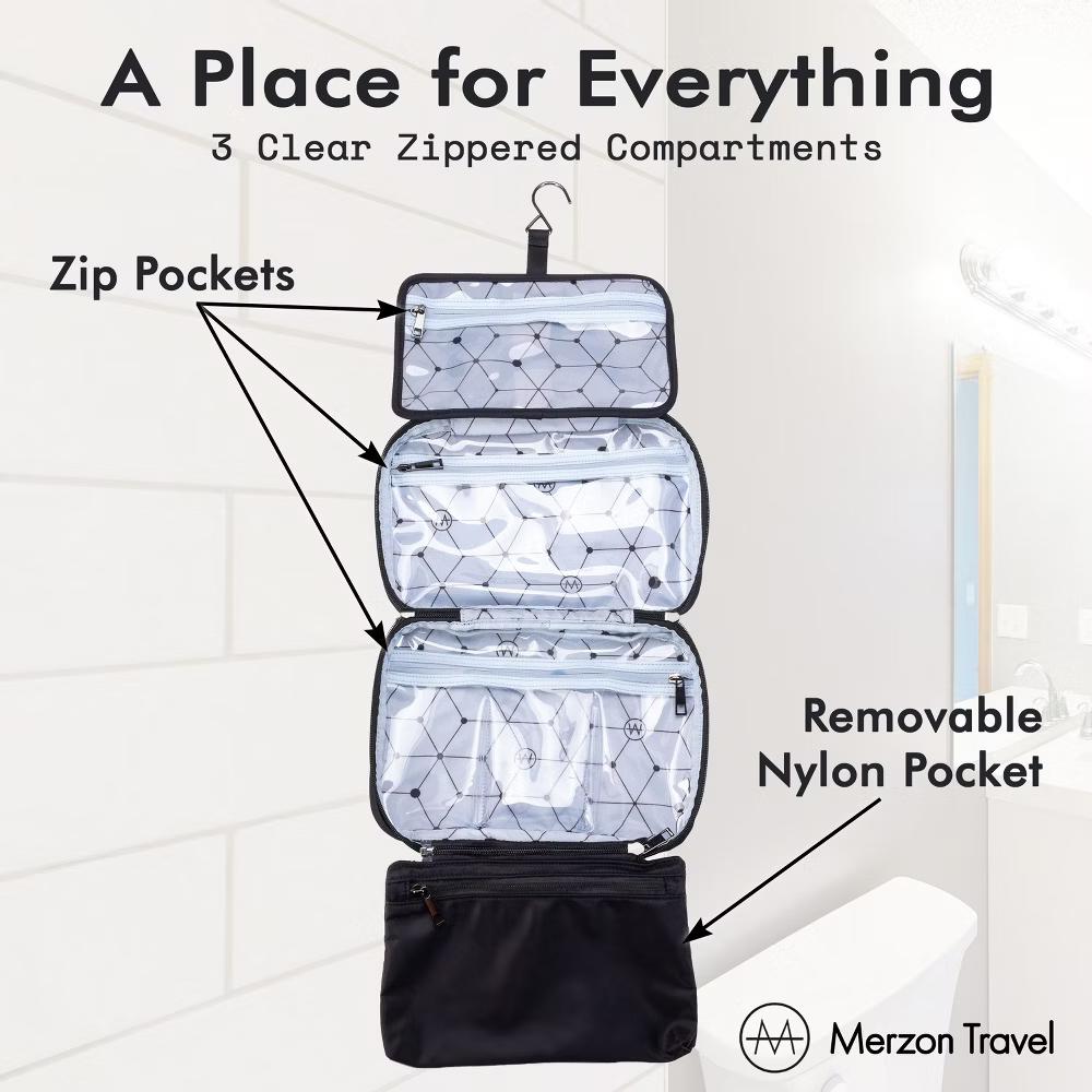 Merzon All Week Travel Kit Set Packing Organizer Cubes for Suitcases & Travel Bags - Image 2
